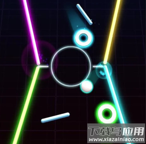 激光旋转冰球游戏