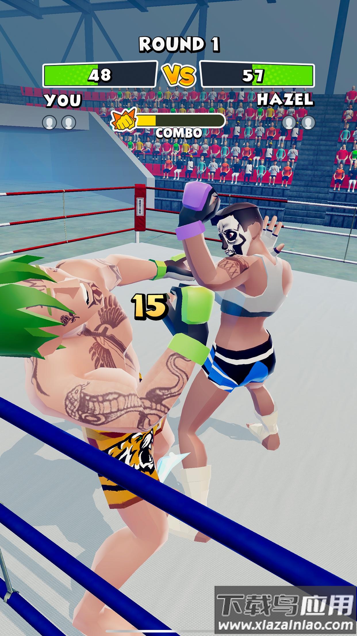 拳击战斗2手游下载(Swipe Fight 2)截图3
