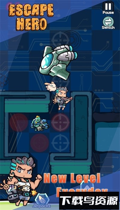 逃出生天手机版(Escape Hero)截图3