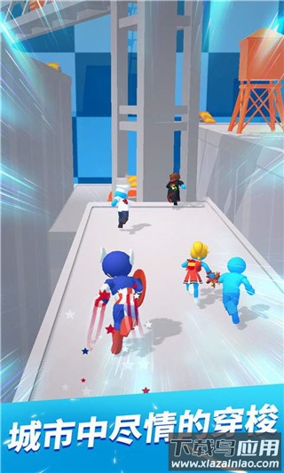 跑酷比赛自由跑游戏下载安装(Parkour Race)截图4