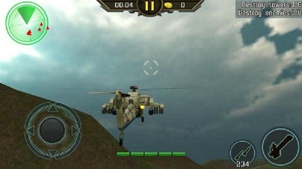 武装直升机突袭3D正版(Gunship Strike)截图1