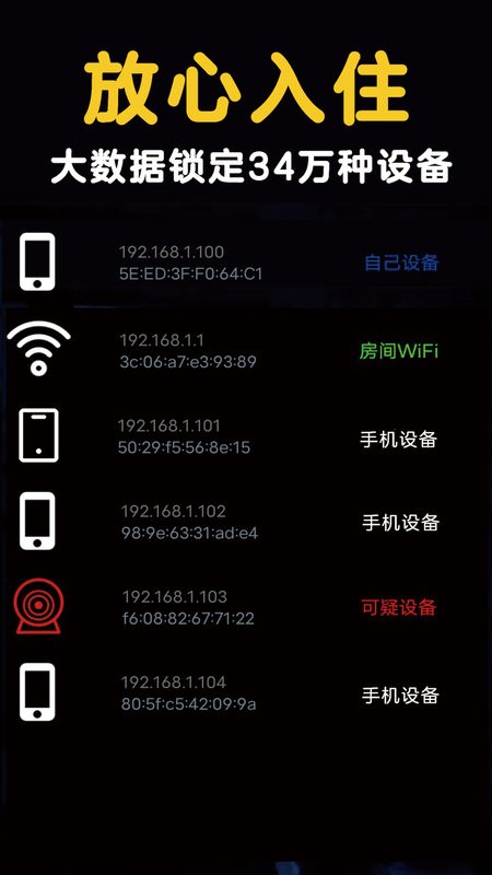 酒店安全宝最新版(改名网络摄像头扫描器)截图1