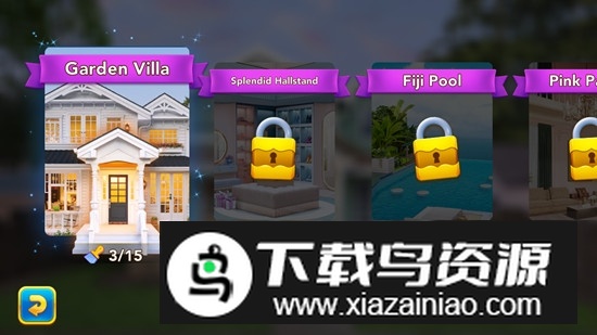 纸牌三峰翻身家居设计游戏无限银币版截图1