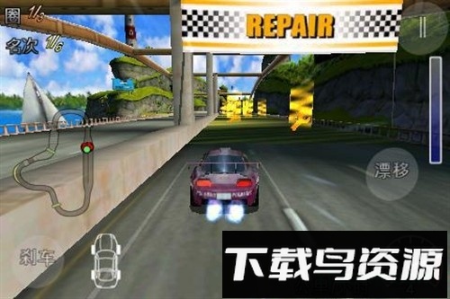 雷霆赛车2内 购破 解版(raging thunder 2 hd)截图2
