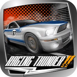 雷霆赛车2内 购破 解版(raging thunder 2 hd)