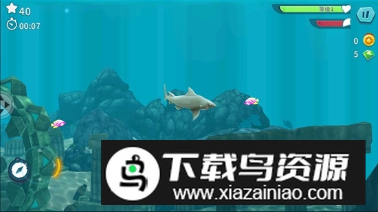 饥饿鲨进化4399破解版无限钻石金币版最新版截图4