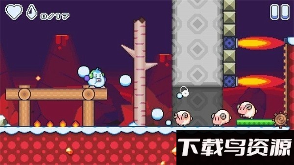 雪童雪上游乐场游戏(雪孩子)截图2