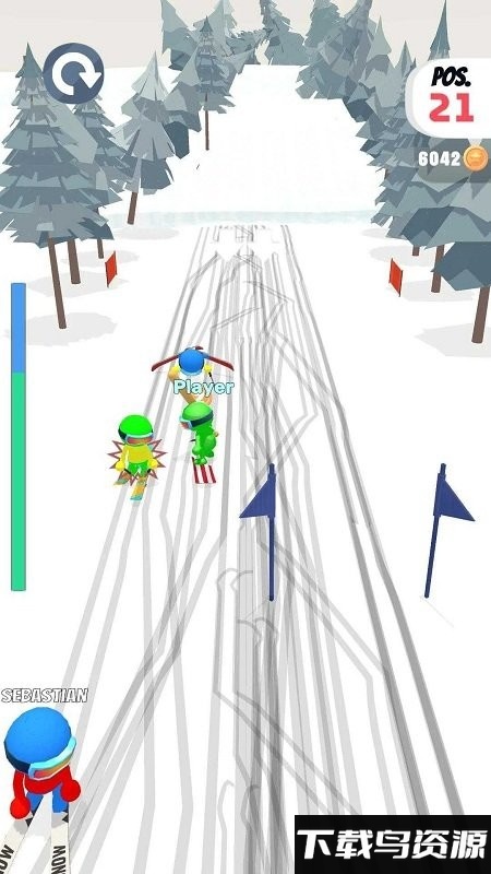 雪崩赛跑游戏最新版截图3