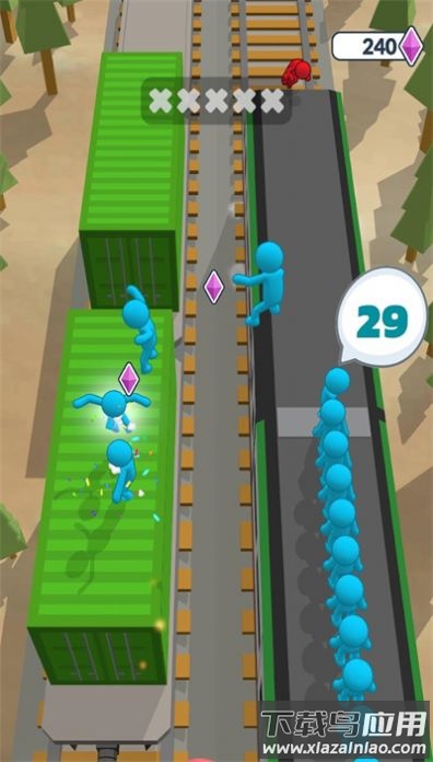 僵尸列车大逃亡游戏(Train Escape)截图2