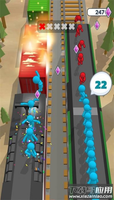 僵尸列车大逃亡游戏(Train Escape)截图3