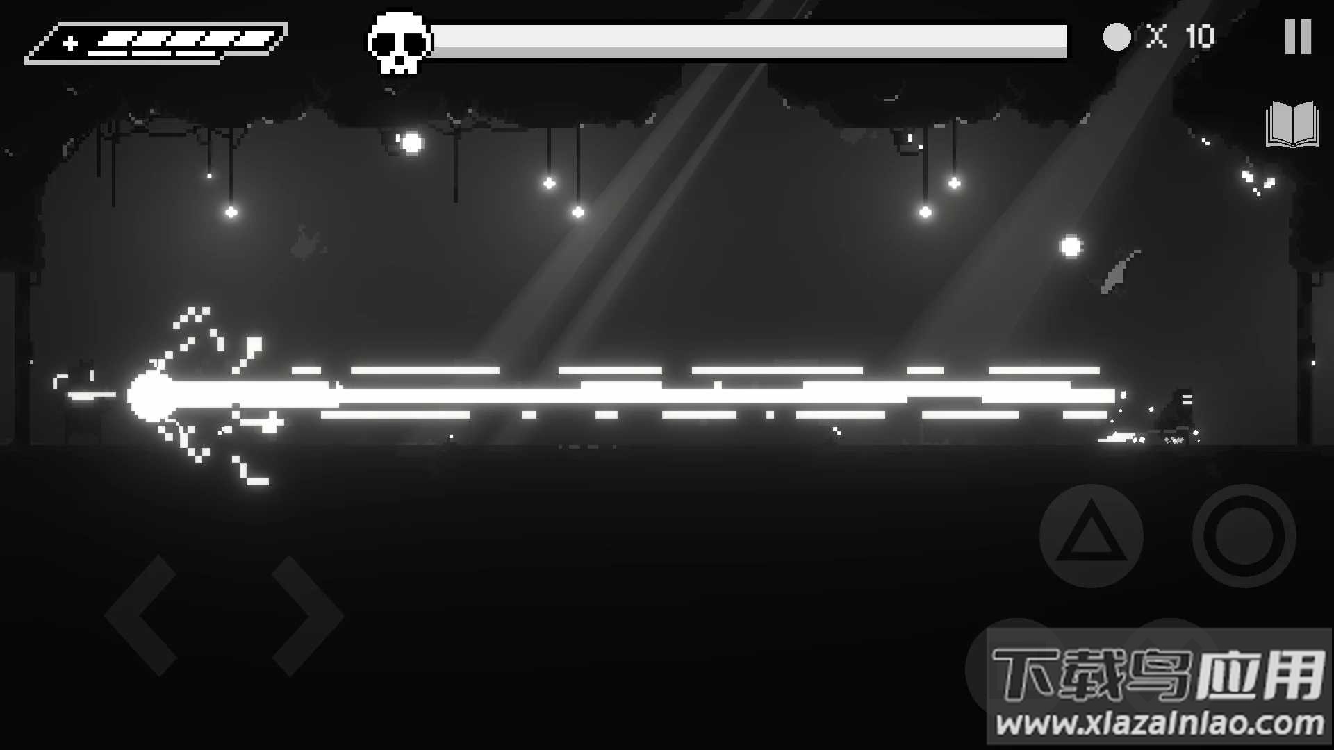 黑暗洞穴2D游戏(Narrow Dark Cave)截图2