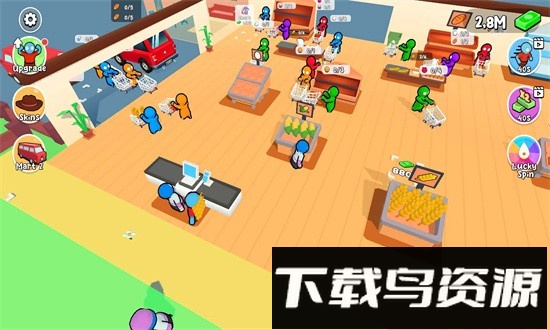 迷你超市大亨3d手机版(Mini Mart: Tycoon 3D)截图3