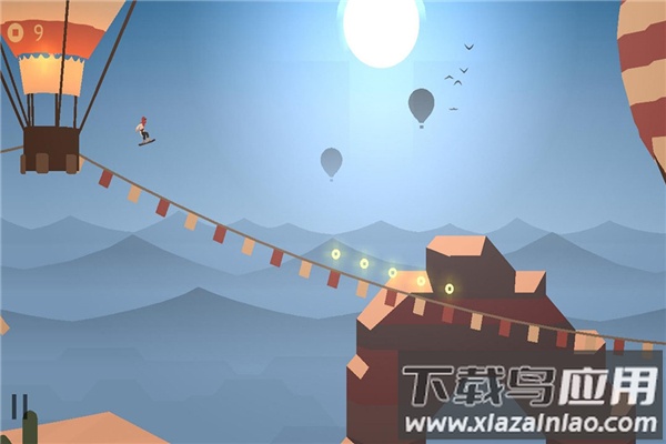 雪地滑翔机手游截图