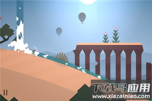 雪地滑翔机手游截图