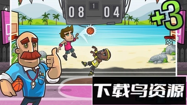 迷你篮球比赛手机版截图1
