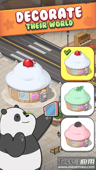 咱们裸熊We Bare Bears Match3 Repairs游戏截图2