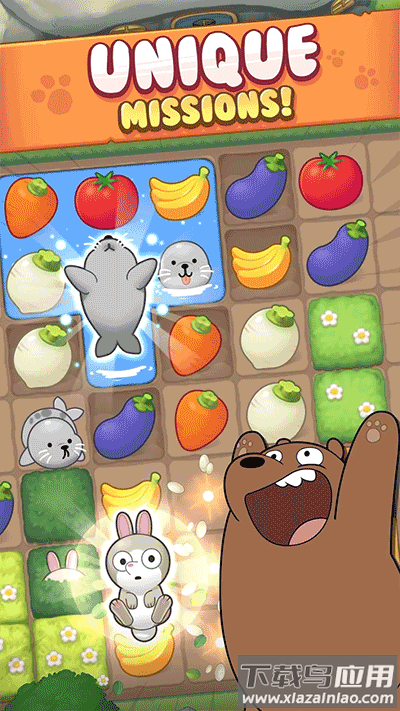 咱们裸熊We Bare Bears Match3 Repairs游戏截图4