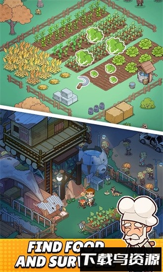 迷你生存僵尸大战手机版(Mini Survival)截图1