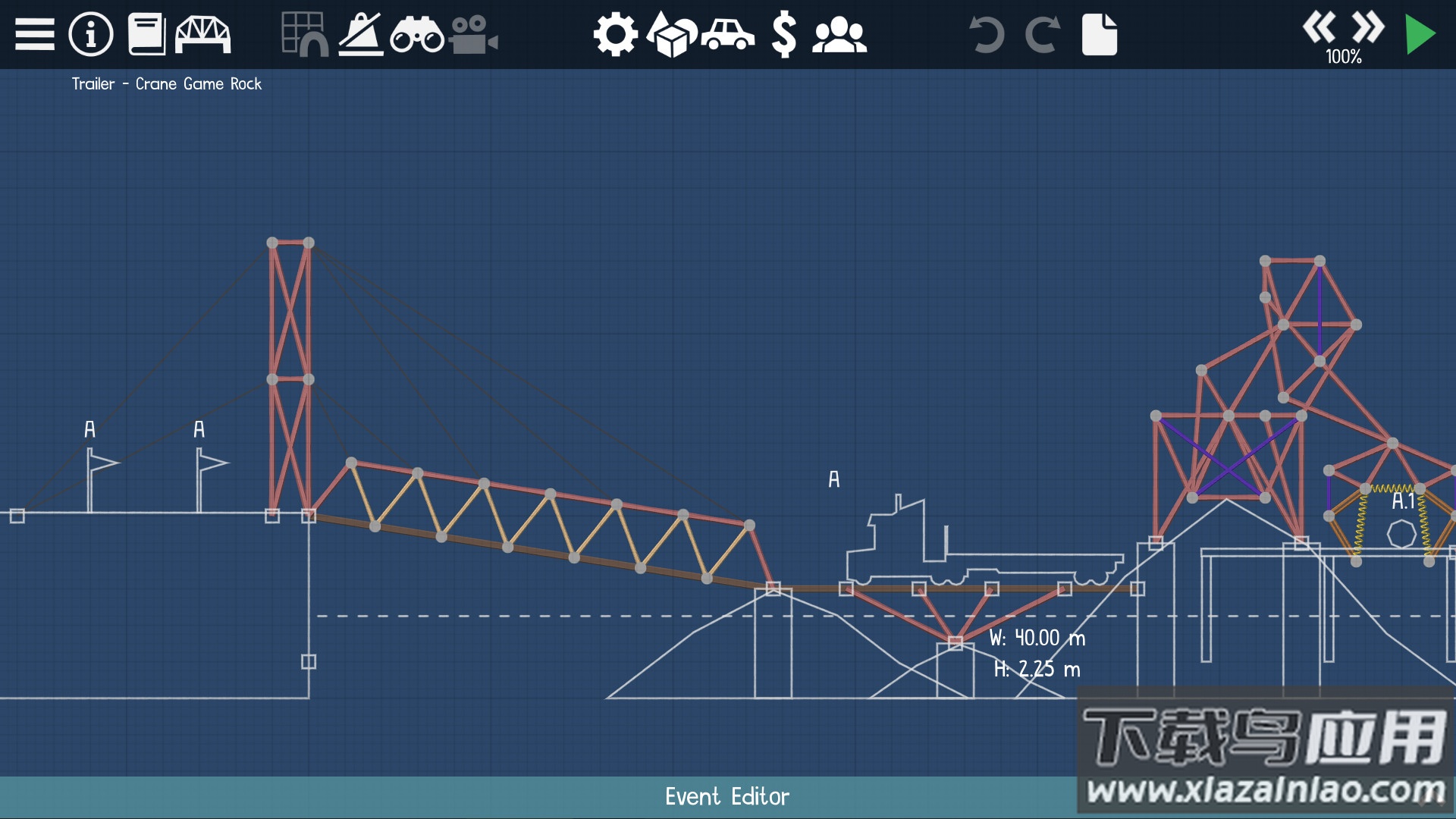 桥梁建造师2手机版(Poly Bridge 2)截图4