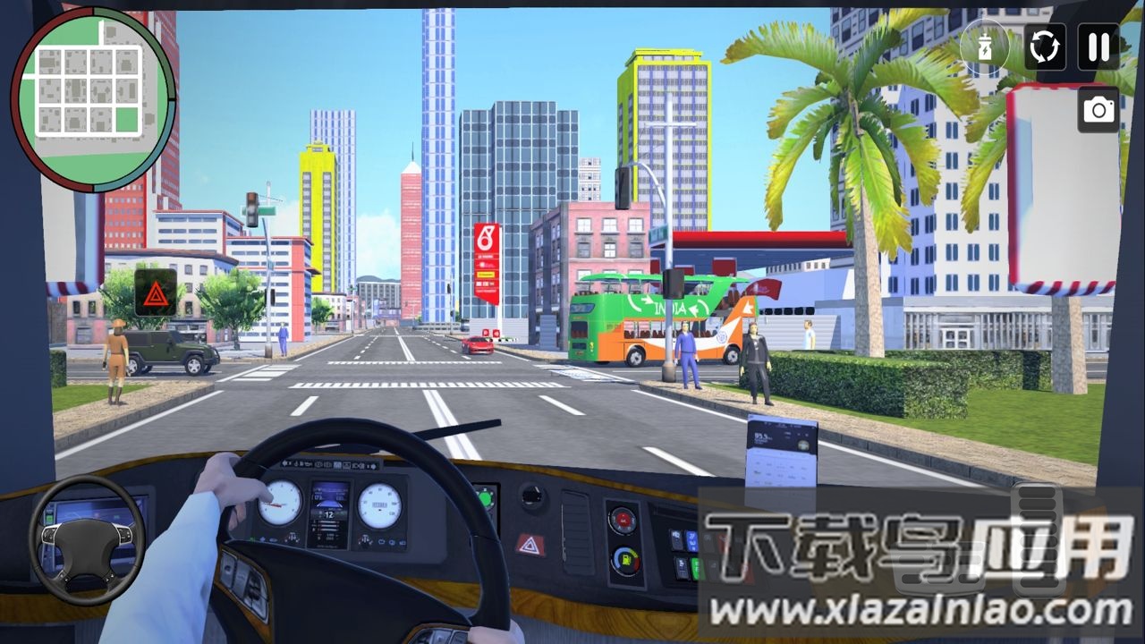 巴士模拟器终极骑行最新版截图2