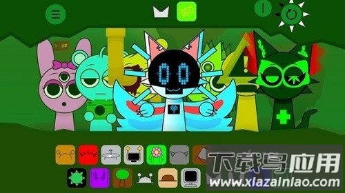 节奏盒子Sprunki绿核手机最新版本最新版截图4