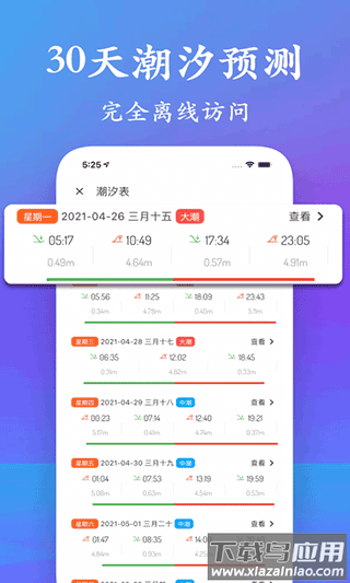 潮汐表app官方版截图5