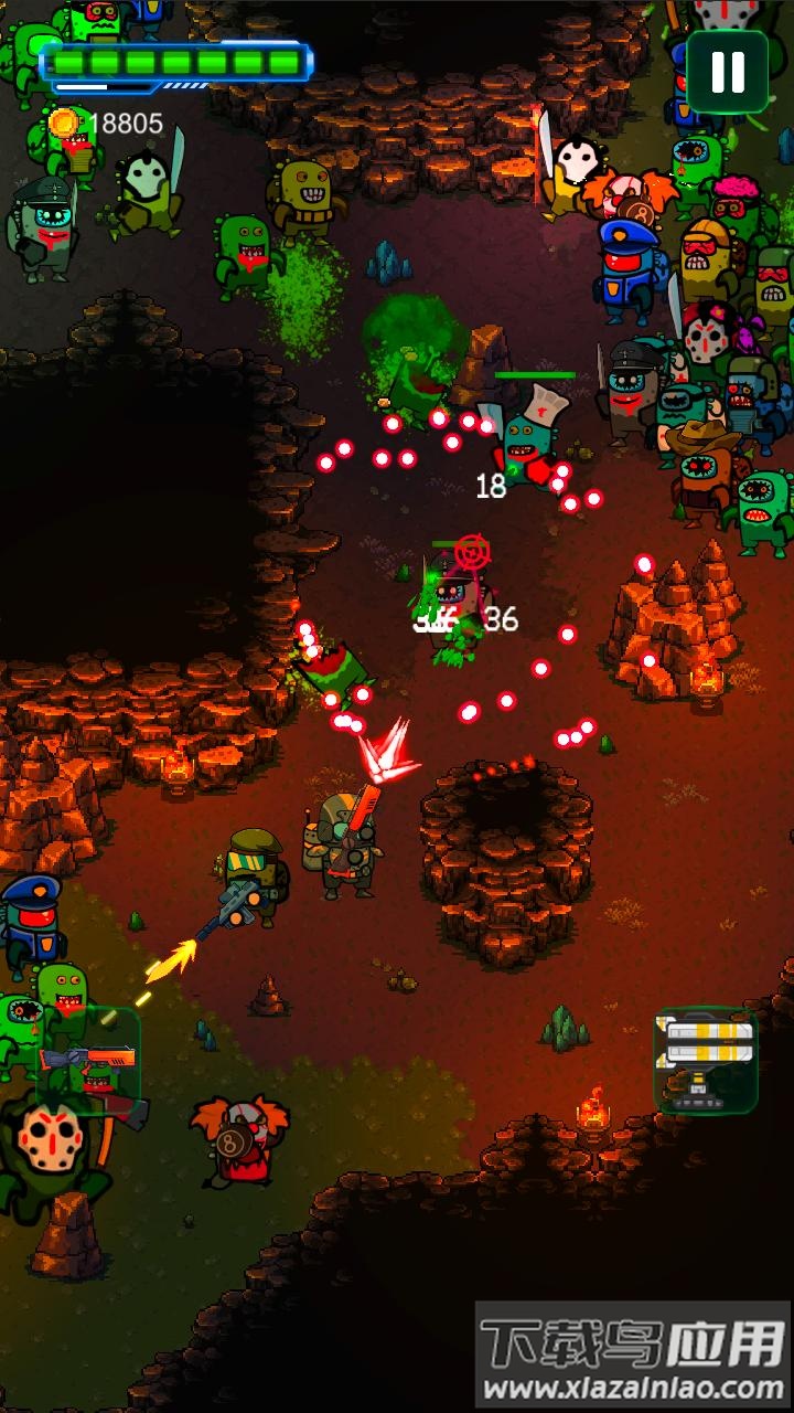 僵尸太空2游戏下载安装(Zombie Space II)最新版截图1