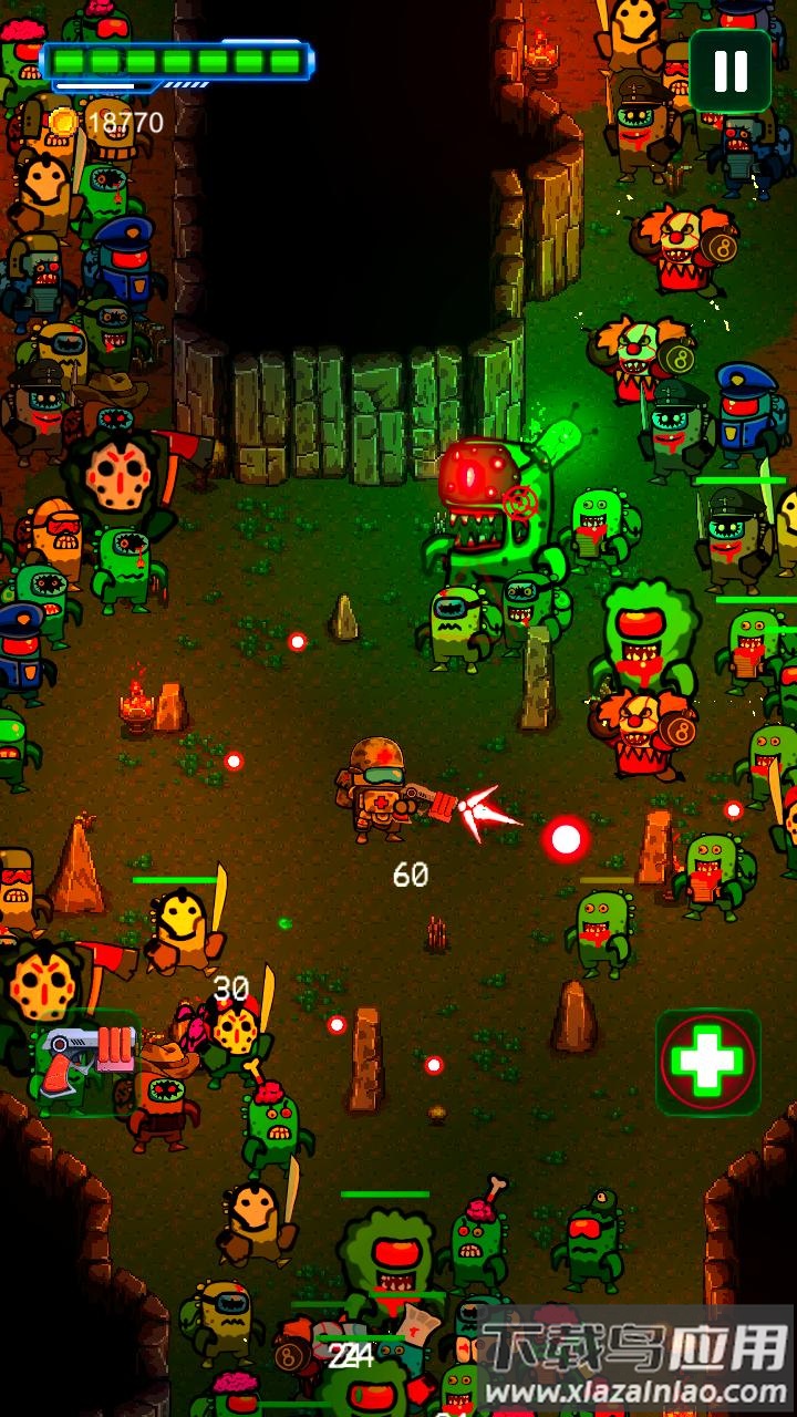 僵尸太空2游戏下载安装(Zombie Space II)最新版截图4