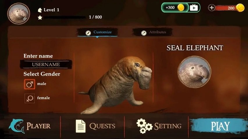 海豹模拟器最新版(The Seal Elephant)最新版截图1