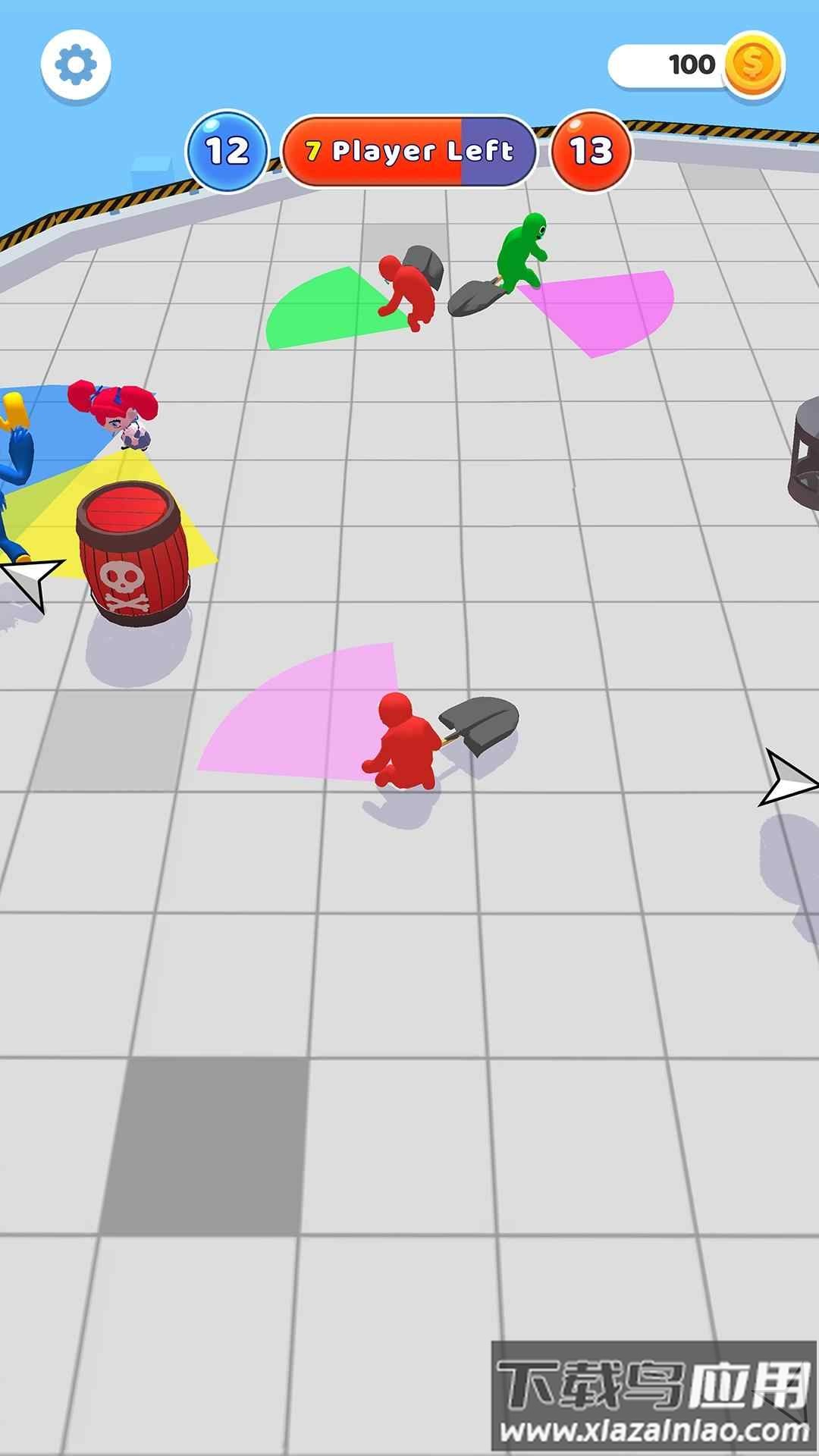 粉碎者IO蓝色怪物手游下载最新版截图2