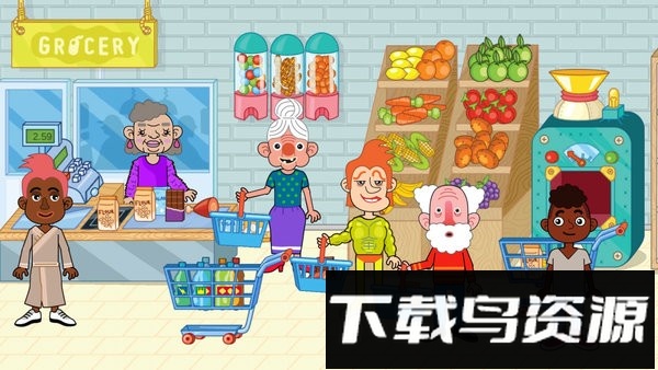 迷你校园超市购物手游最新版截图2