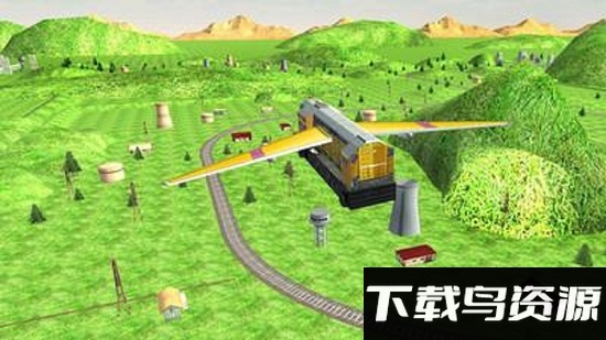 驾驶飞行列车游戏截图4