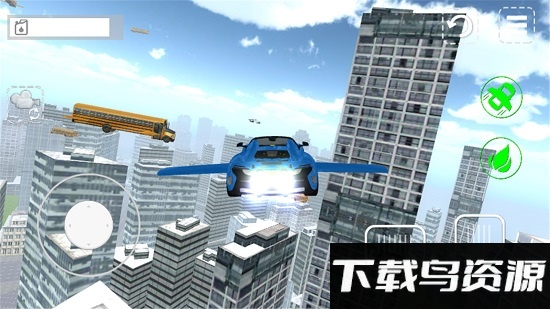 飞行跑车模拟器游戏截图1