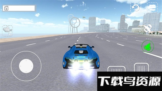 飞行跑车模拟器游戏截图4