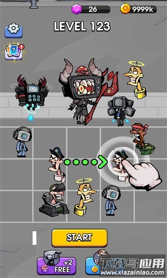 怪物战斗进化生存Hero Battle最新版截图1