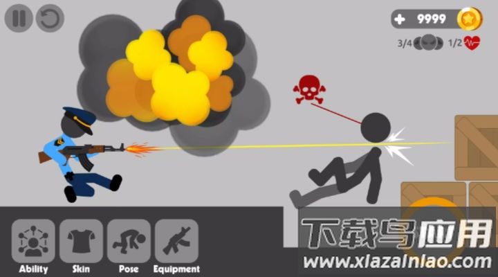 火柴人翻转大师最新版截图1