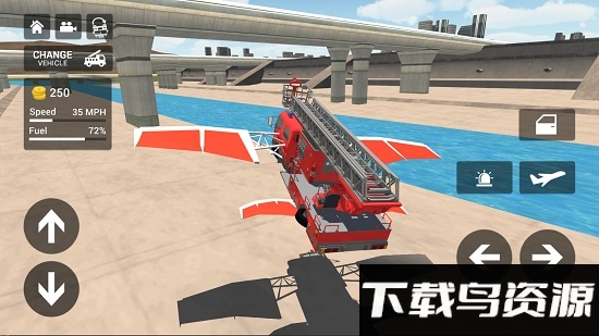飞行消防车无限金币版截图2