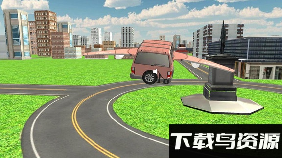 飞行汽车驾驶模拟器游戏截图2
