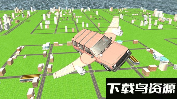 飞行汽车驾驶模拟器游戏截图3