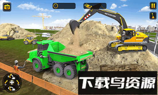 迷你挖掘机建造模拟器手机版最新版截图1