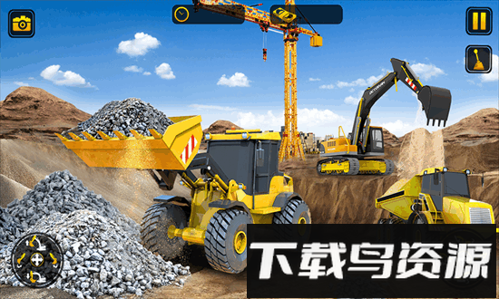 迷你挖掘机建造模拟器手机版最新版截图2