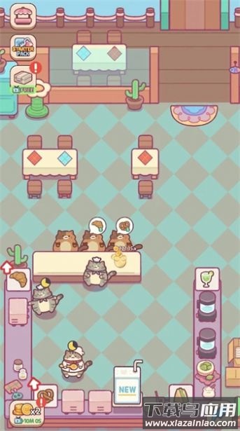 猫咪餐厅大亨Cat Restaurant Tycoon最新版截图3