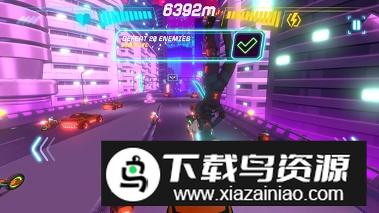 霓虹骑士游戏手机版(Neon Riders)截图1