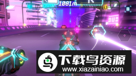 霓虹骑士游戏手机版(Neon Riders)截图4