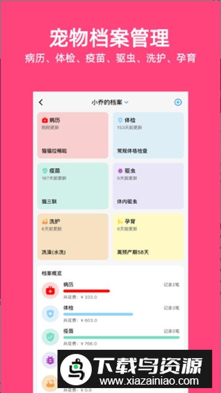 铲屎官日记app安卓最新版本(宠物生活指南)截图2