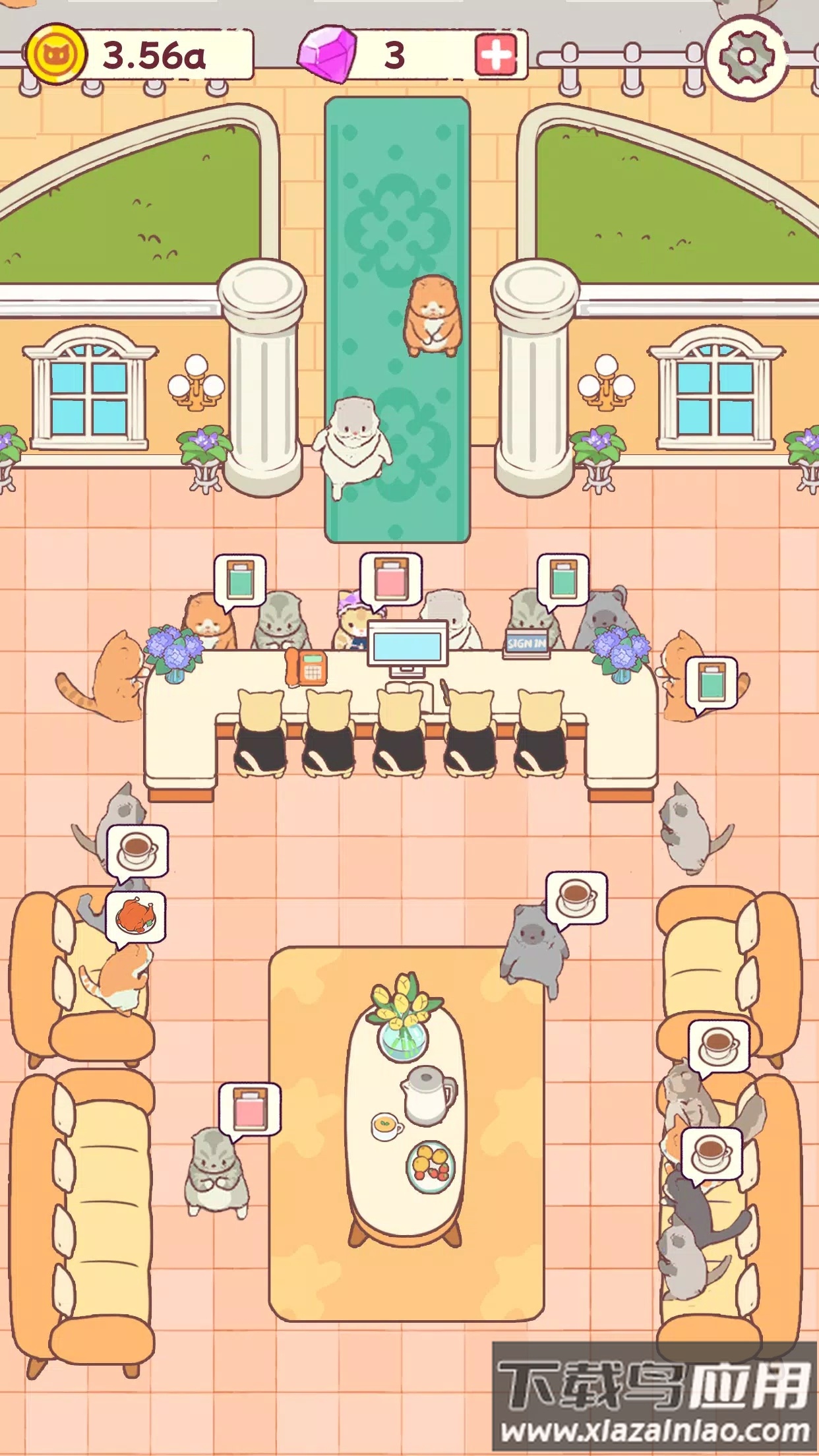 猫咪酒店游戏(Cat Hotel)最新版截图2