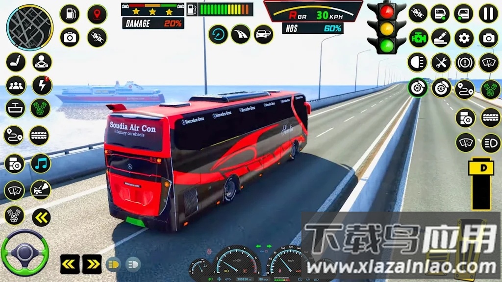 真实巴士模拟器Real Bus Simulator Coach Game截图2