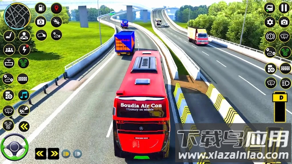 真实巴士模拟器Real Bus Simulator Coach Game截图3
