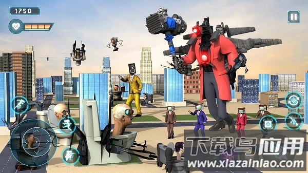 马桶人城市英雄3D游戏
