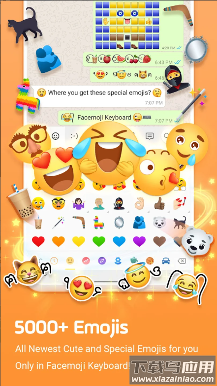 Facemoji键盘app(Facemoji Keyboard)最新版截图2